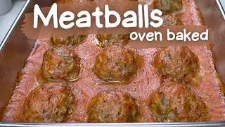 Streamlined Baked Meatballs: Less Butter, More Flavour!