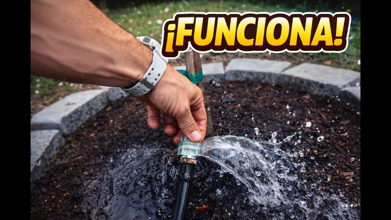 Por fin agua para los árboles 💦🌳