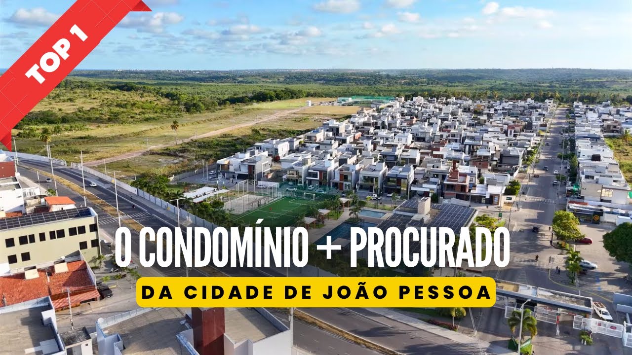 🟢TOUR COMPLETO NO CONDOMÍNIO FECHADO + PROCURADO DE JOÃO PESSOA - PARAÍBA. AREA DE LAZER SUNVILLE 