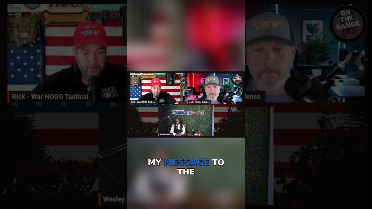 Congressman Wesley Hunt on next ep. of On The Range Podcast - Let President Trump Cook