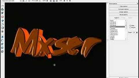 Como Crear Texto 3D Rapido y Facil con XARA3D