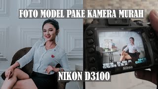 Kamera DSLR Nikon D3100 dan Lensa Kit 18-55 VR