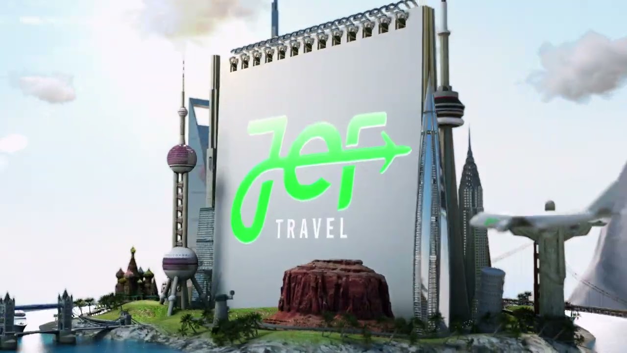 Jef travel advertisement