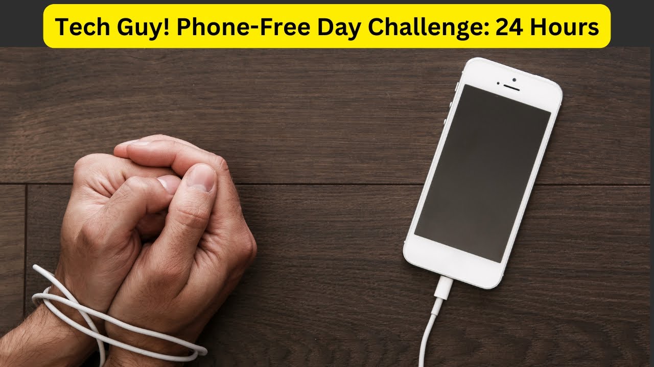 Phone-Free Day Challenge: 24 Hours Unplugged! FOMO?