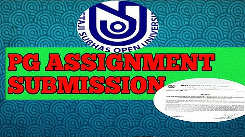 PG 2022 ASSIGNMENT SUBMISSION - NSOU