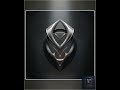Luxury Titanium Diamond Emblem – Exclusive 3D Metallic Logo (1200x1200 JPG)