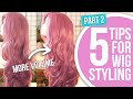 5 Basic Tips for Cosplay Wig Styling (Part 2)