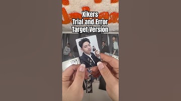 Xikers Trial and Error Target Exclusive #xikers #kpopunboxing #kpop