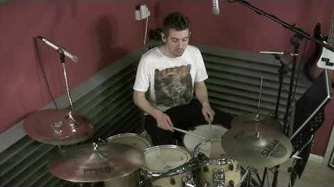 Flam Taps rudiment around the drum kit lesson