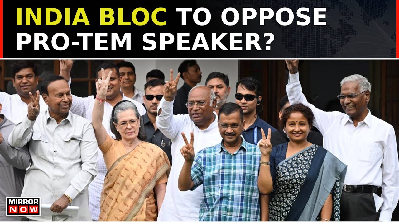 Lok Sabha News: INDIA Bloc MPs Won't Assist Pro-tem Speaker During 18th Lok Sabha Session | Top News