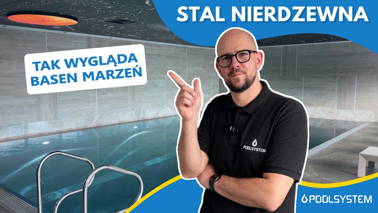 Nowoczesny basen ze stali nierdzewnej – luksus i technologia w jednym projekcie || POOLSYSTEM.PL