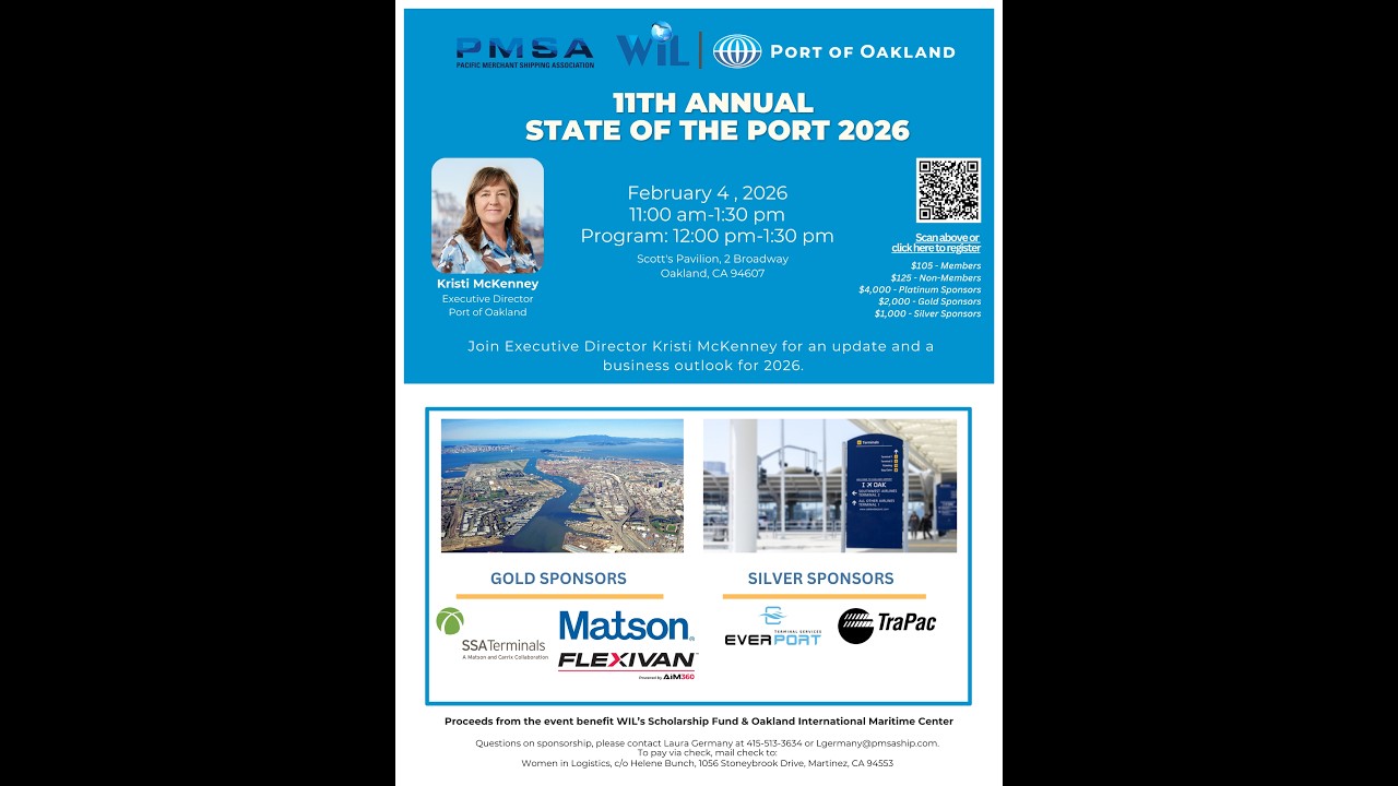 PMSA/WIL State of the Port of Oakland - (2026 livestream)