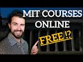 MIT Online Courses for FREE !? What They Offer and How to Access