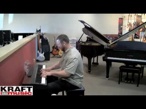 Kraft Music - Yamaha P-155 Digital Piano Demo 2009