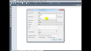 LaTeX Tutorial 8   Texmaker Tips