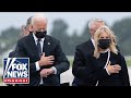 Hegseth calls out Biden for checking watch, rips 'betrayal' of our military