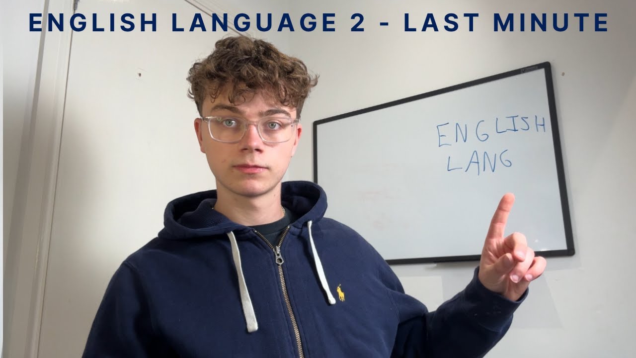 Watch This Video Before English Language Paper 2 (Don't Skip!) - YouTube