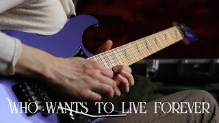 Queen - Who Wants To Live Forever - Instrumental Guitar cover by Robert Uludag/Commander Fordo