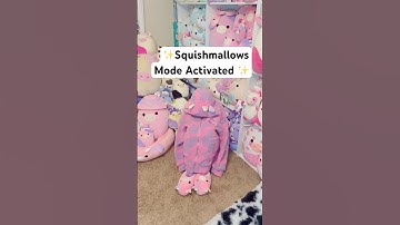 squishmallows mode activated✨ #squishmallows #fypシ゚viral #fypp #fyp #funny #room #collection