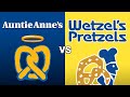 Auntie Anne&#39;s vs. Wetzel&#39;s Pretzels