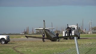 Plane Crashes at Los Banos Airport