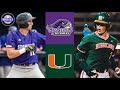 Stonehill vs Miami Highlights | 2024 College Baseball Highlights