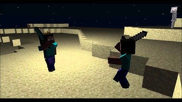 The Minecraft Battle (My First Mine-imator Animation)