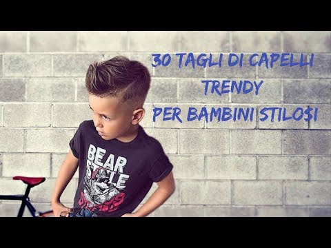 Video: Tagli di capelli alla moda per un bambino di 10 anni