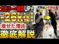 【実例公開】カロリーと糖質を増やして-26kg痩せたダイエットの全プロセスを徹底解説