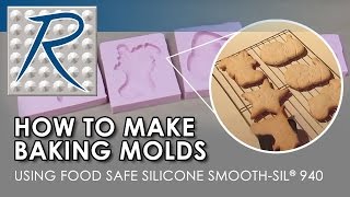 How To Make a Food Grade Silicone Mold For Baking Cookies