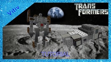 Transformers Soundwave in Minecraft - 1:1 Scale - Tutorial