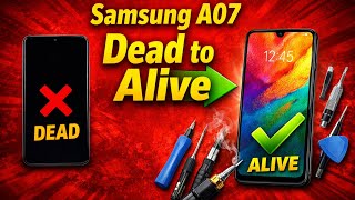 SAMSUNG A07 no light no ghraphic fixed | 