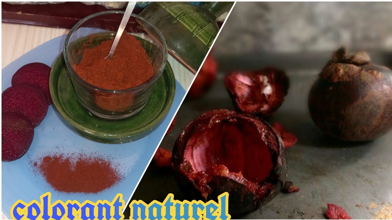 un colorant naturel sans édulcorant 💯💯 ملون طبيعي 🤔 - YouTube