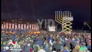 Candle lighting in Washington, DC tonight, in front of the White House