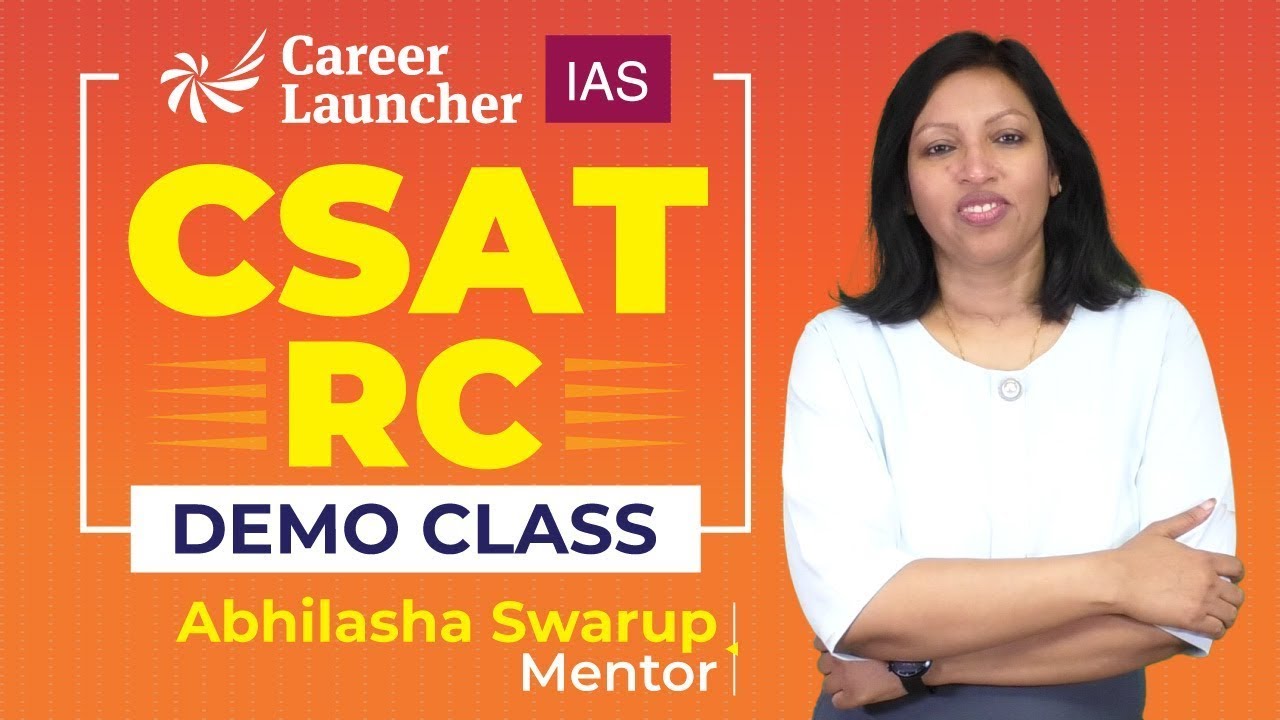 UPSC CSAT Reading Comprehension Demo Class | Must-Watch for 2026 Aspirants | Career Launcher CSAT