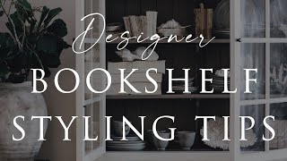 How to Decorate a Bookshelf | Styling the Perfect Bookcase | Suzie Anderson Home