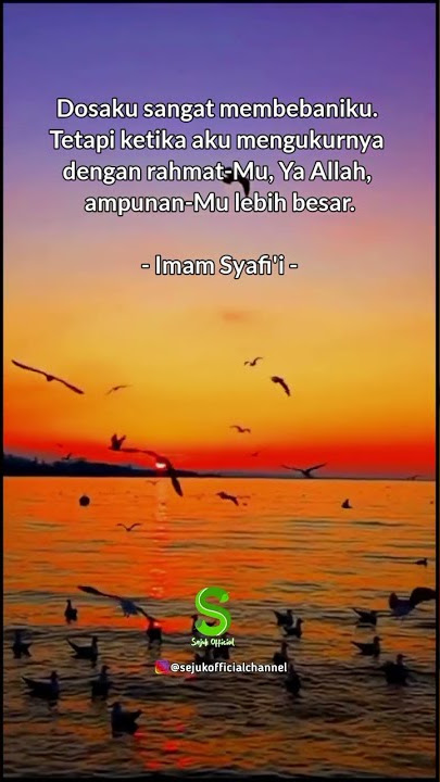 Mengukur Dosa dan Rahmat Allah | Status Whatsapp Terbaru
