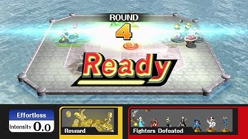 [0.0] Super Smash Bros 4 Wii U: V1.06 Classic Mode Speed run as custom glitched Mewtwo in 22.92