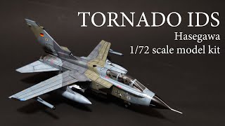 Building the Hasegawa 1/72 scale Tornado IDS