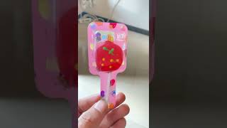 Permen lolipop Jely Bentuk strawberry,