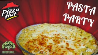 Recreate the pizza hut creamy chicken pasta at home in no time| أشهر باستا في بيتزا هت| by Brocookli