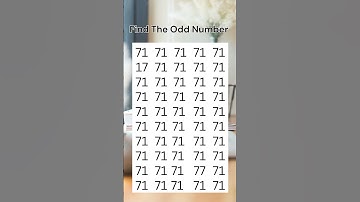 Find the difference between odd number #quiz #odd #numberpuzzle