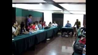 Outbound Training - Debrief and Feedback session