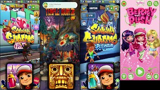 Subway Surfers Paris Vs Temple Run 2 Lantern Festival Vs Subway Surfers St Petersburg Vs berry rush screenshot 4