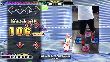 [DDR A] DYNAMITE RAVE ("AIR" Special) CSP 999,790 PFC