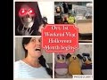 Weekend Vlog, Halloween Haul &amp; Apple Brownies