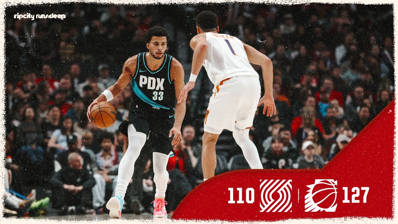 Portland Trail Blazers vs Phoenix Suns Highlights | November 18, 2025