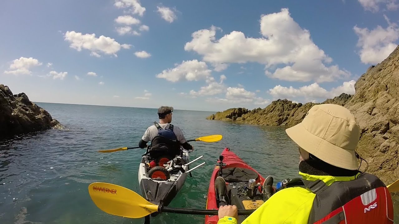 Sea Kayaking Cable Bay Porth Trecastell Anglesey YouTube