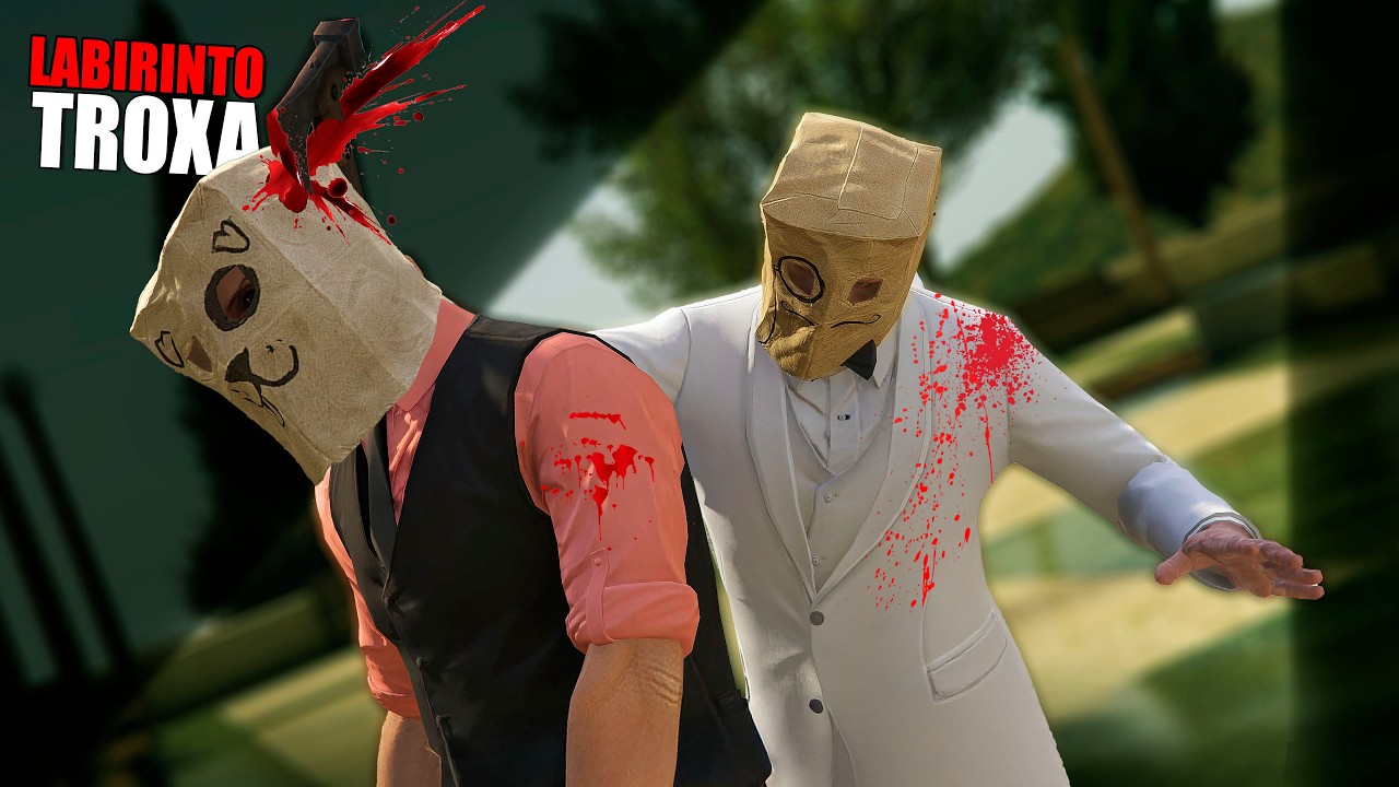 Labirinto do MEDO! no GTA 5 Online | Momentos Engraçados