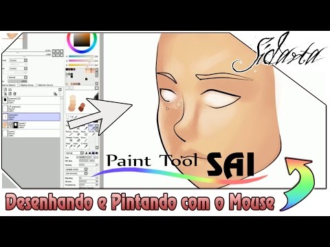 Como usar o paint tool sai com mouse